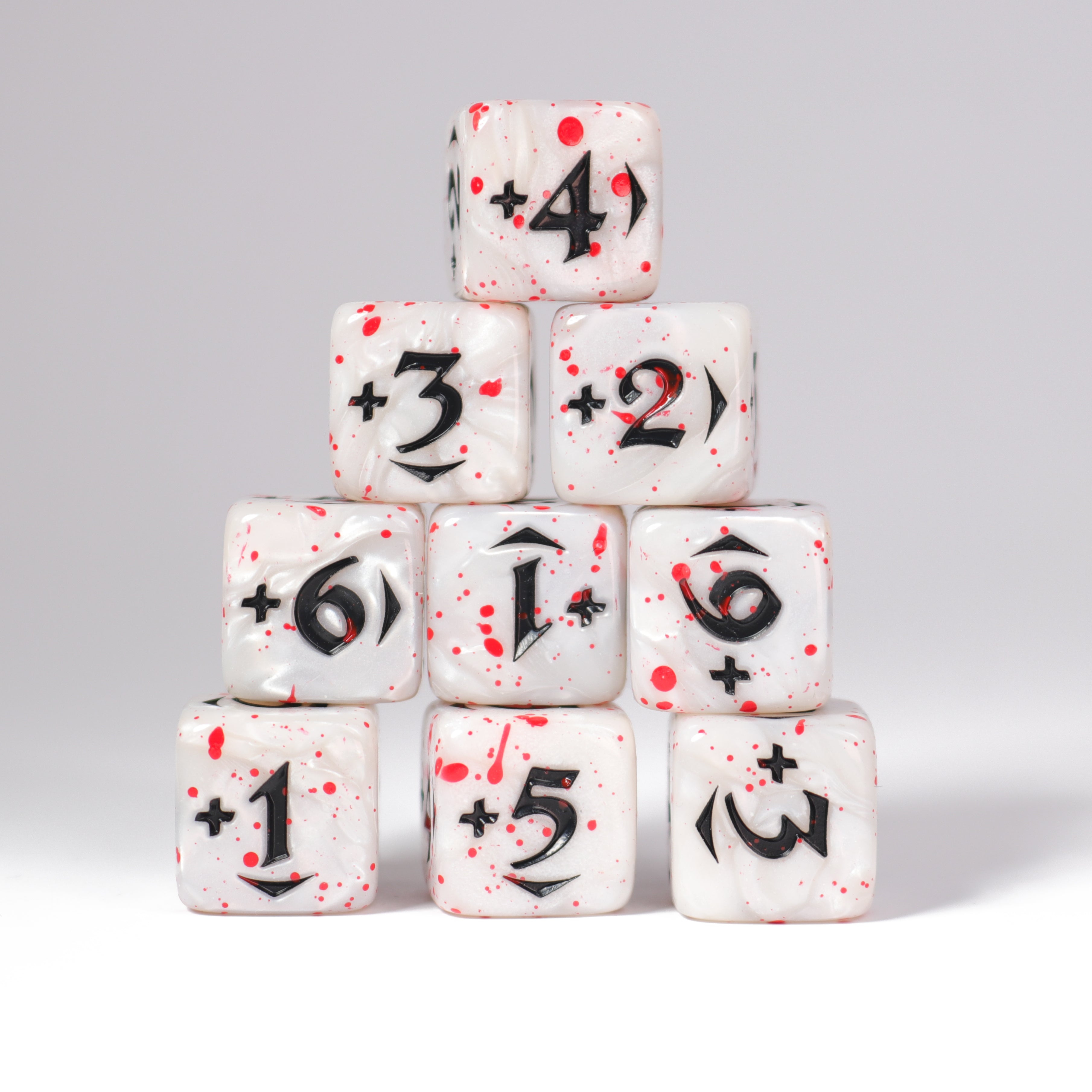 MtG Spindown Counters - Bloody Positive Power Pack - White – Die