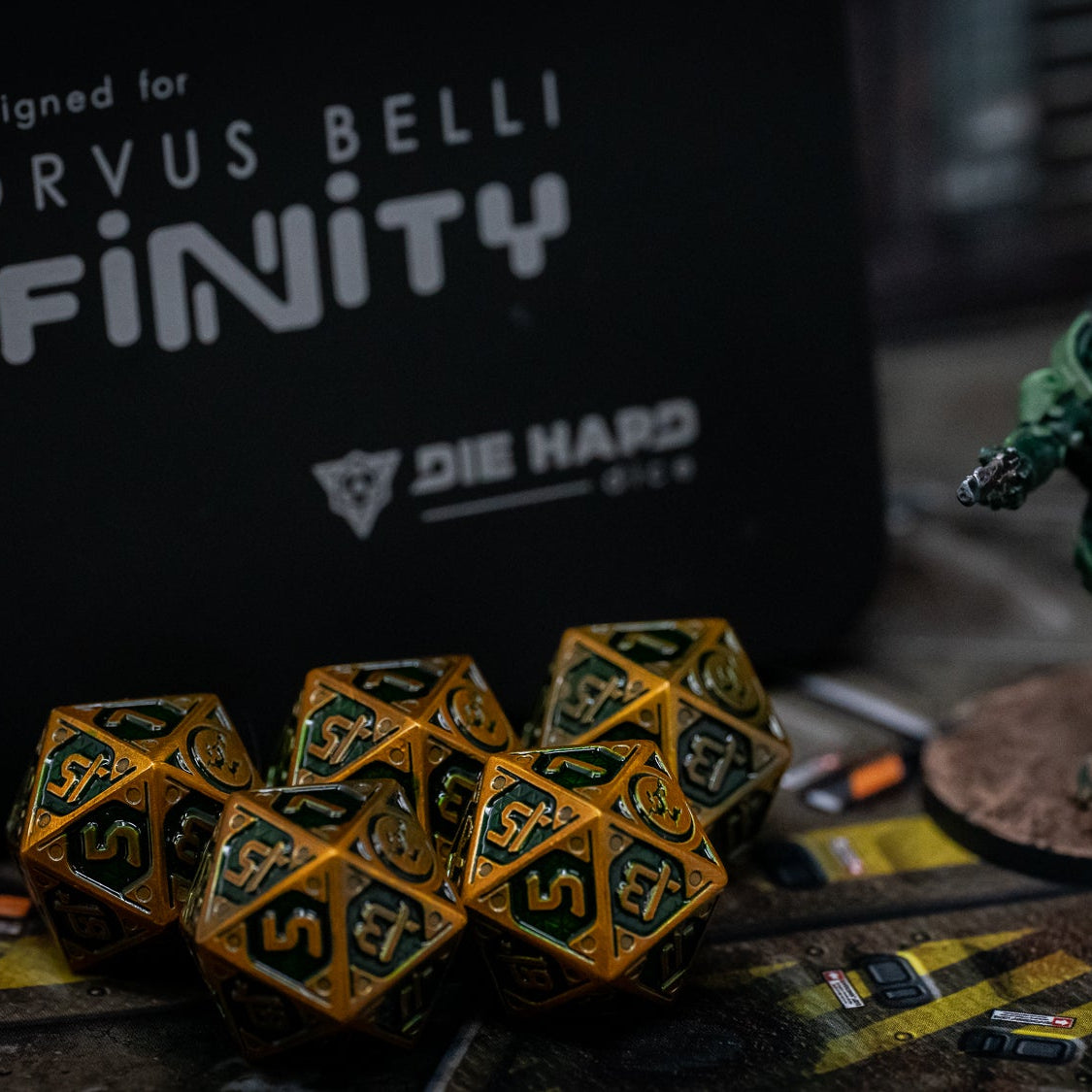 Infinity d20 Set - Haqqislam