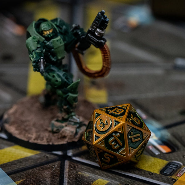 Infinity d20 Set - Haqqislam