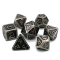 7pc RPG Set - Drakona Eldric Argentum
