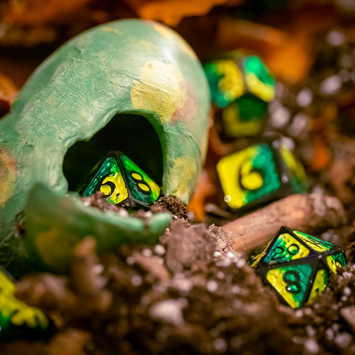 7pc RPG Set - Drakona Embers Bacu