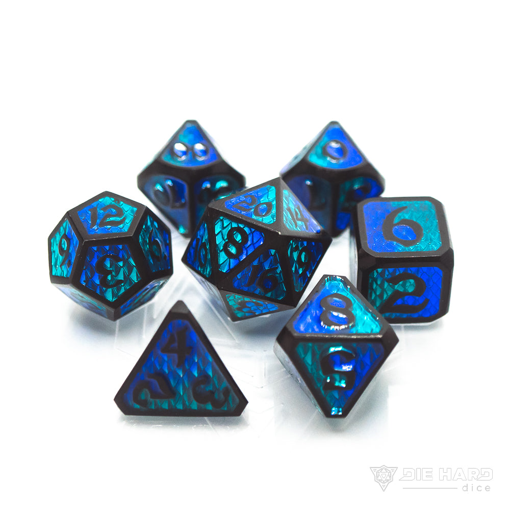 7-teiliges RPG-Set – Drakona Embers Sein