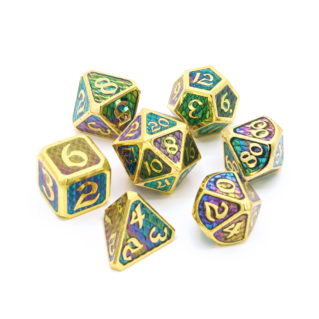 7-teiliges RPG-Set – Drakona Khaos Hemera