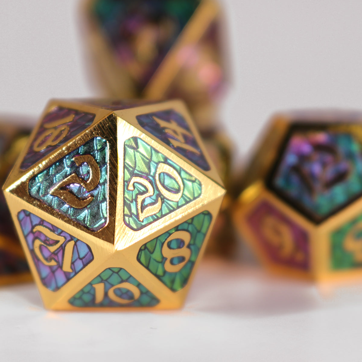 7-teiliges RPG-Set – Drakona Khaos Hemera