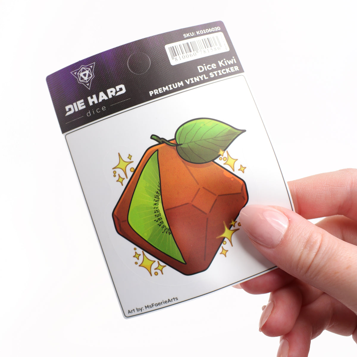 Sticker - Dice Kiwi