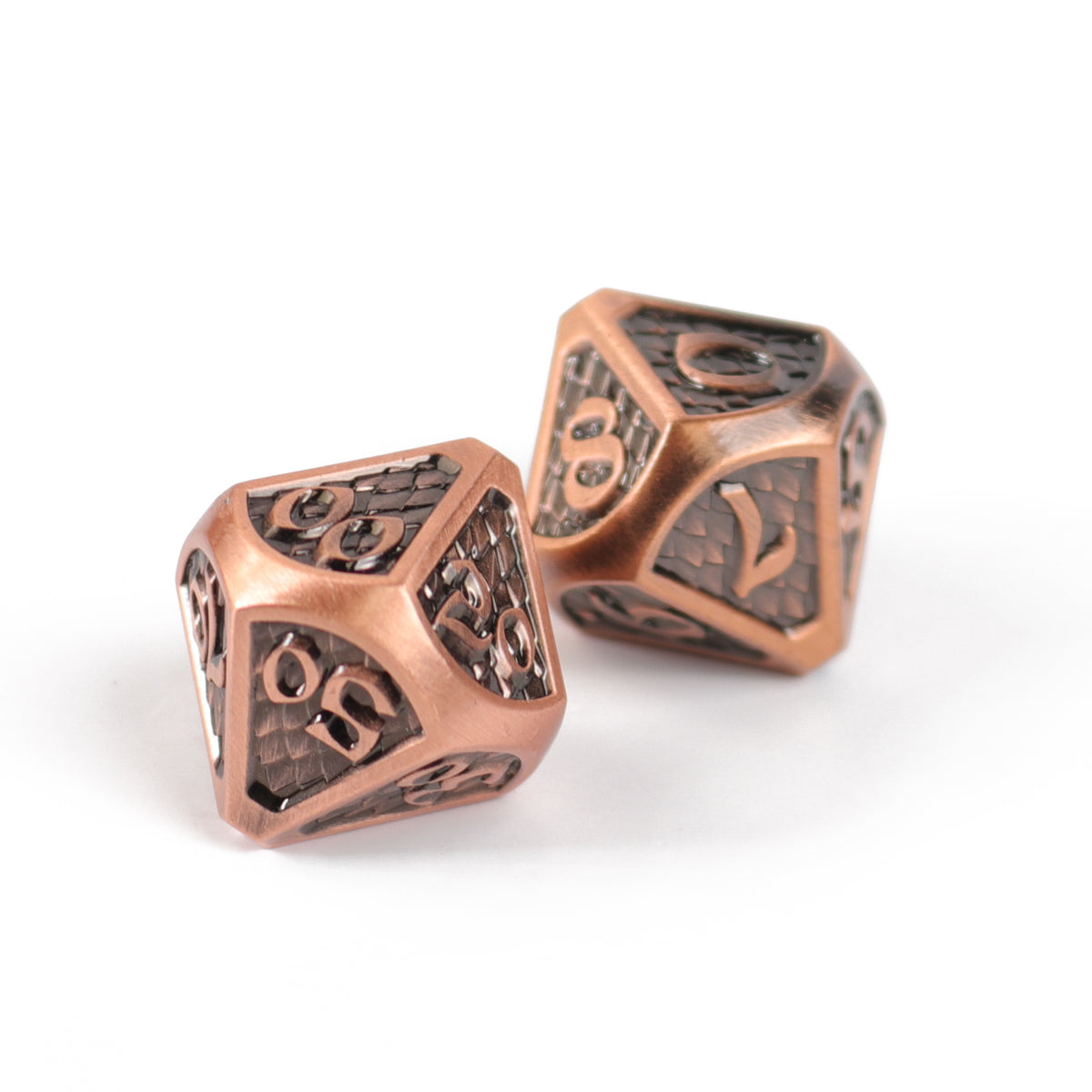 Mystery Metal Percentile Dice