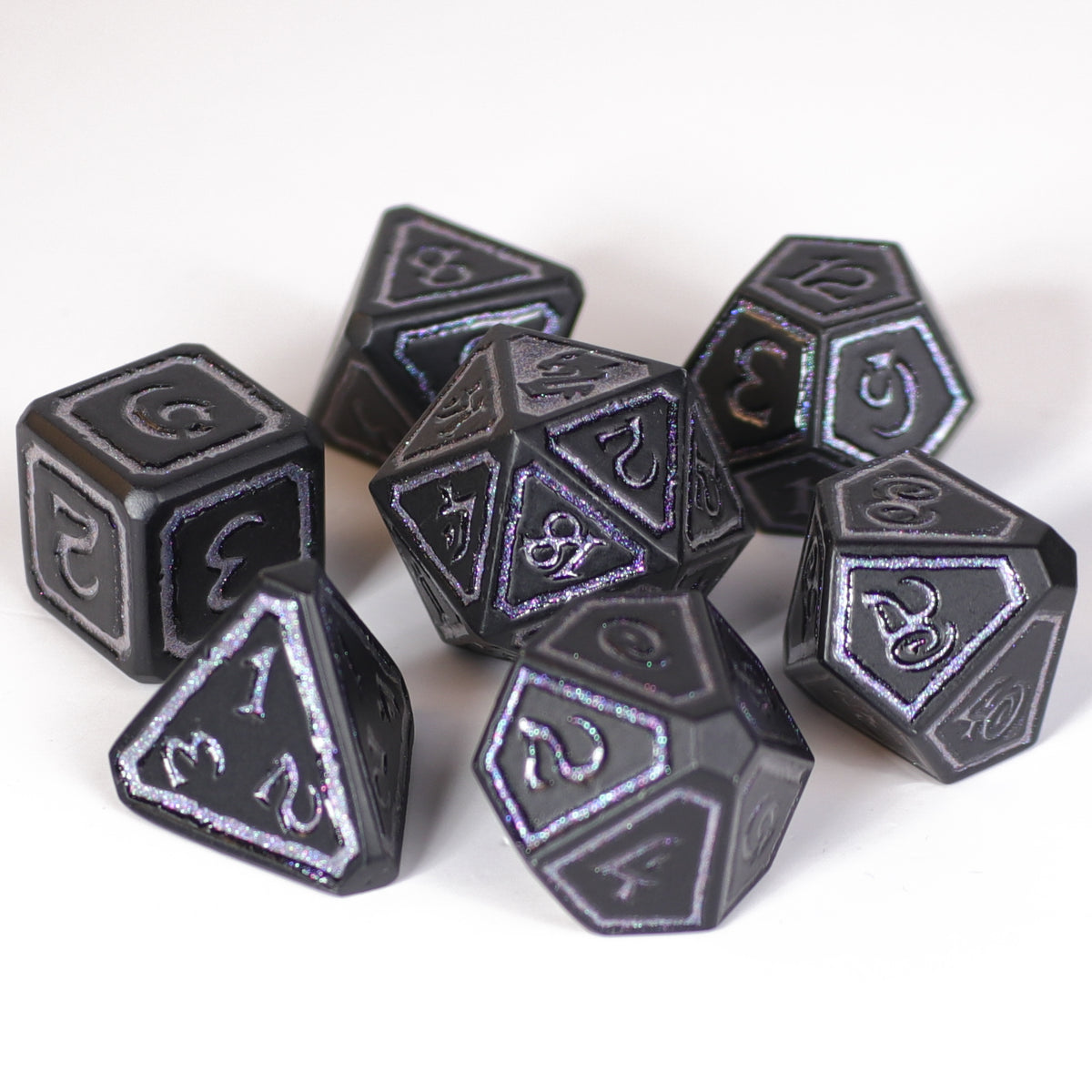 7-teiliges RPG-Set – Magiergilde – Nekromantie 