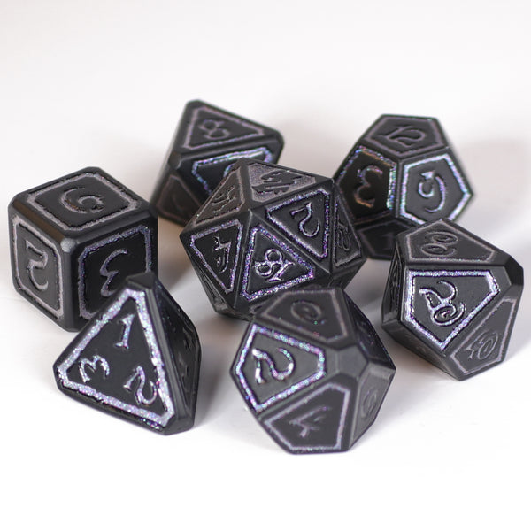 7-teiliges RPG-Set – Magiergilde – Nekromantie 