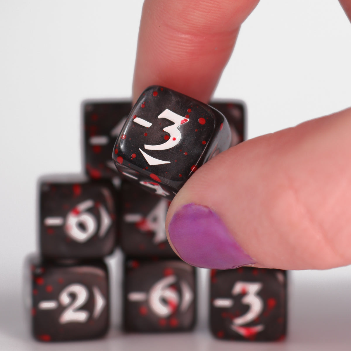 MtG Spindown Counters - Bloody Negative Power Pack