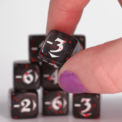 MtG Spindown Counters - Bloody Negative Power Pack