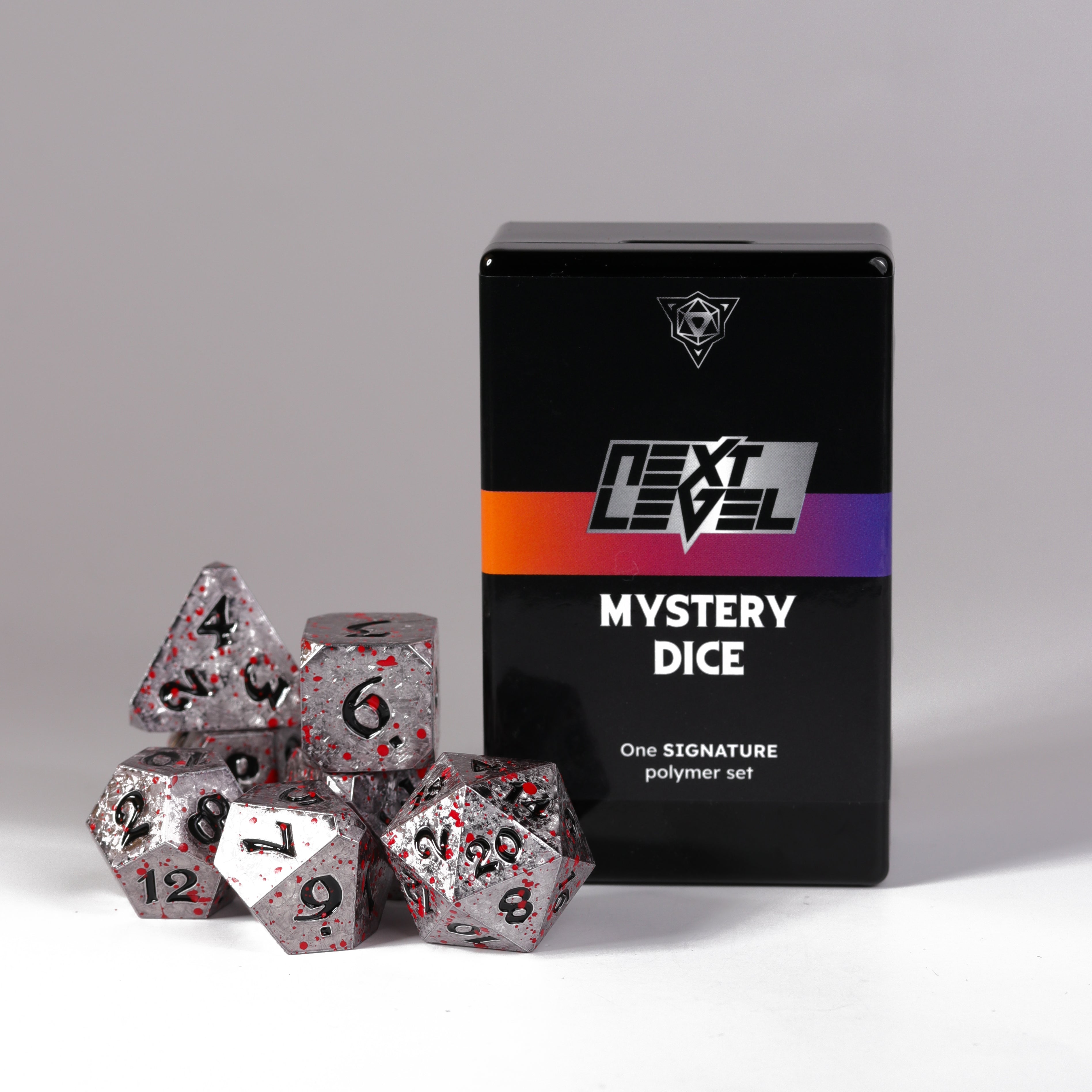 7pc RPG Set - Next Level Mystery Dice – Die Hard Dice