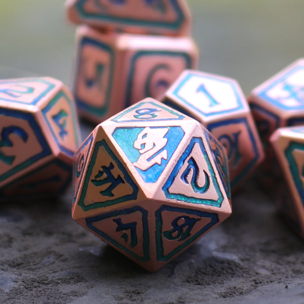 7pc RPG Set - Sylvan Sanctuary - Otter - Scout
