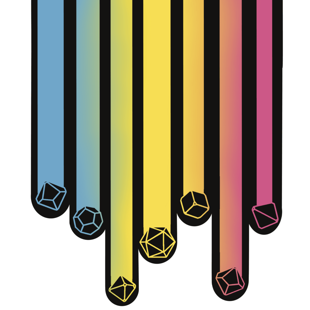 Sticker - Pansexual Dicefall