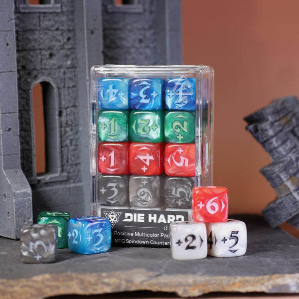 MtG Spindown Counters - Positive Multicolor Pack