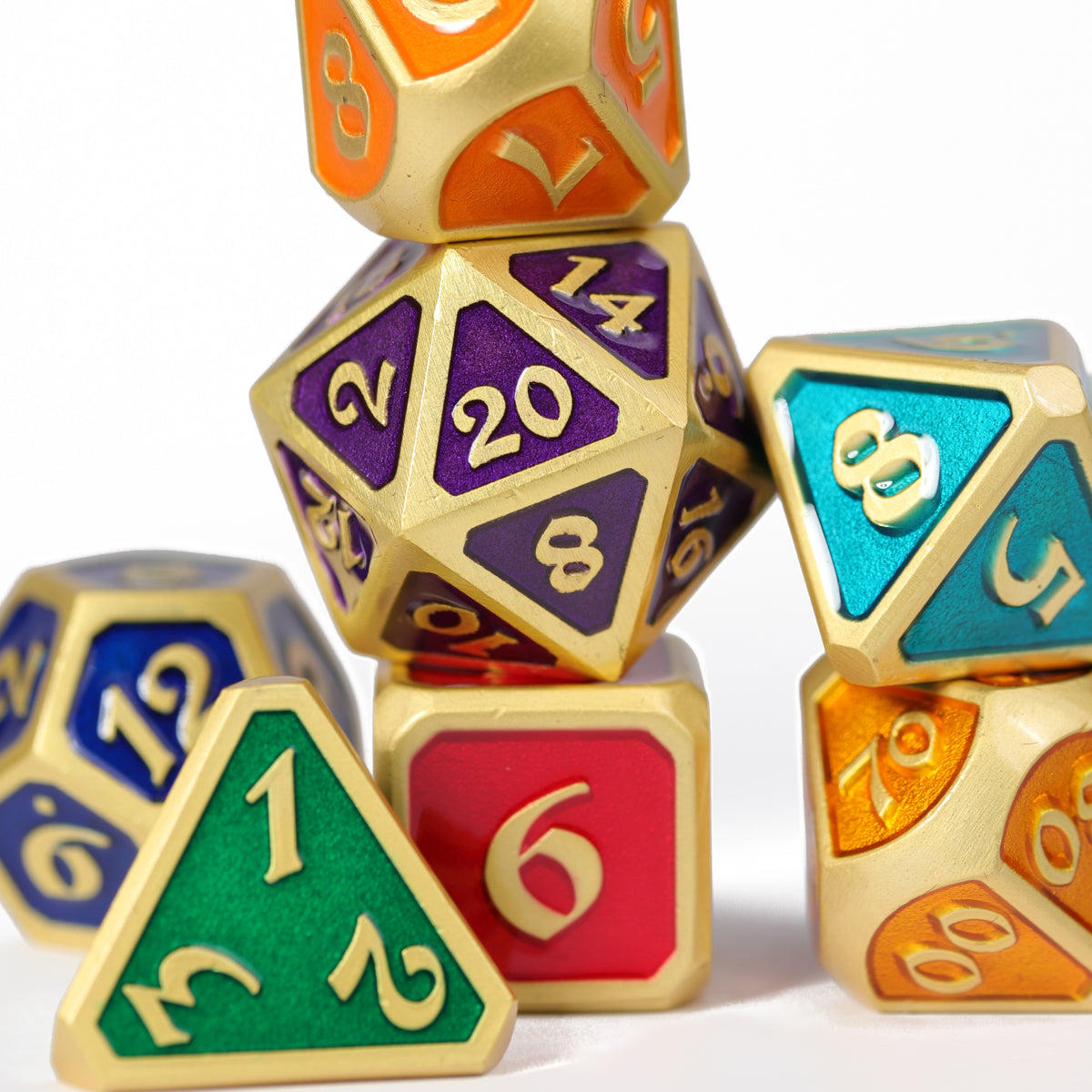 7pc RPG Set - Royal Reignbow