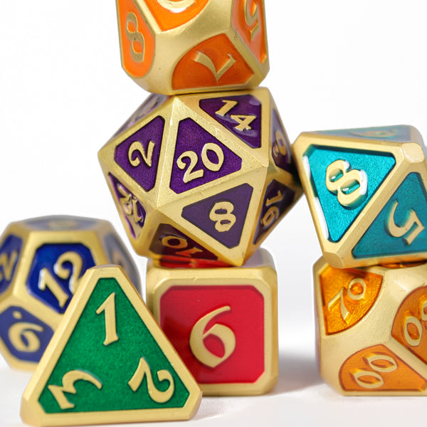 7pc RPG Set - Royal Reignbow