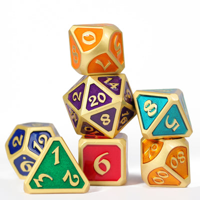 7pc RPG Set - Royal Reignbow