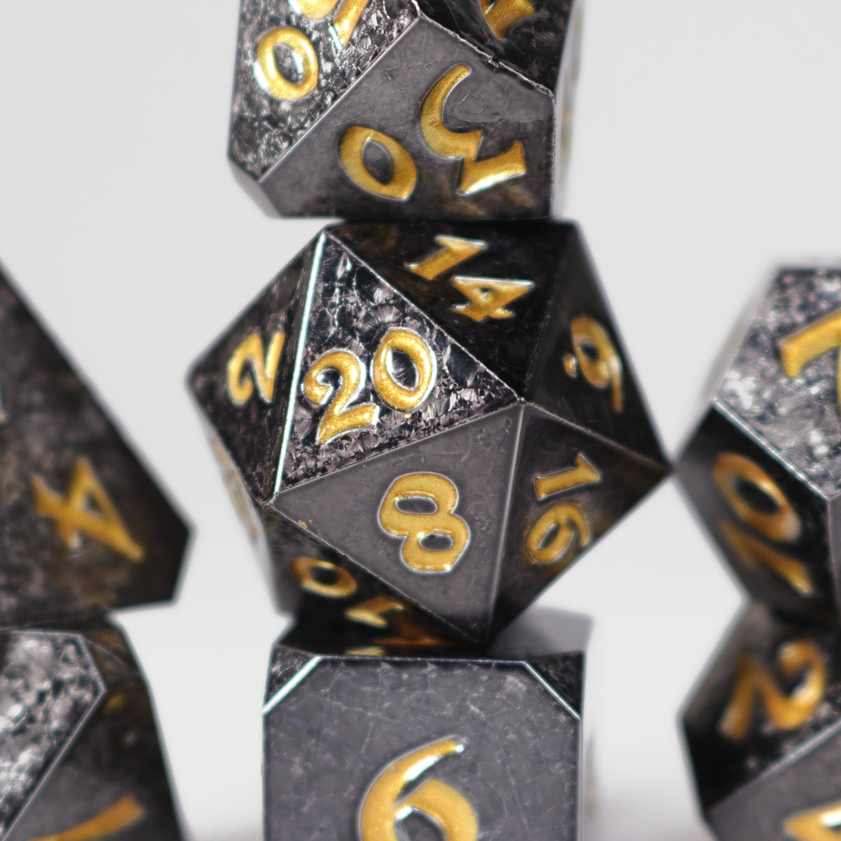 7pc RPG Set - Shadowlance with Gold