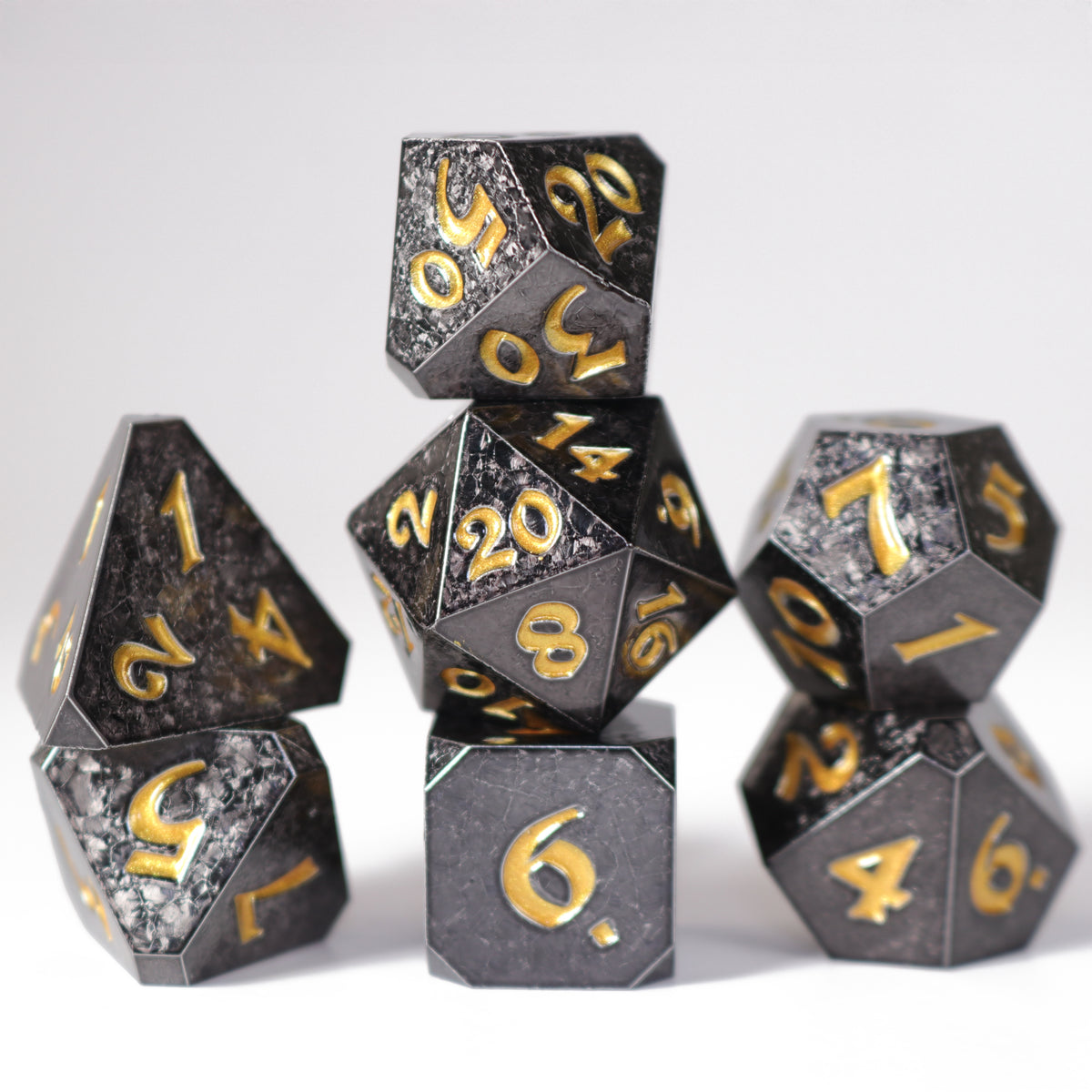 7pc RPG Set - Shadowlance with Gold