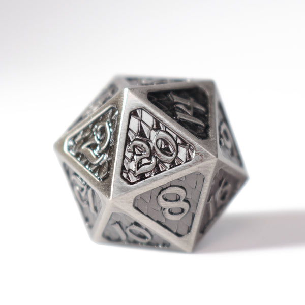 7-teiliges RPG-Set – Drakona Eldric Argentum