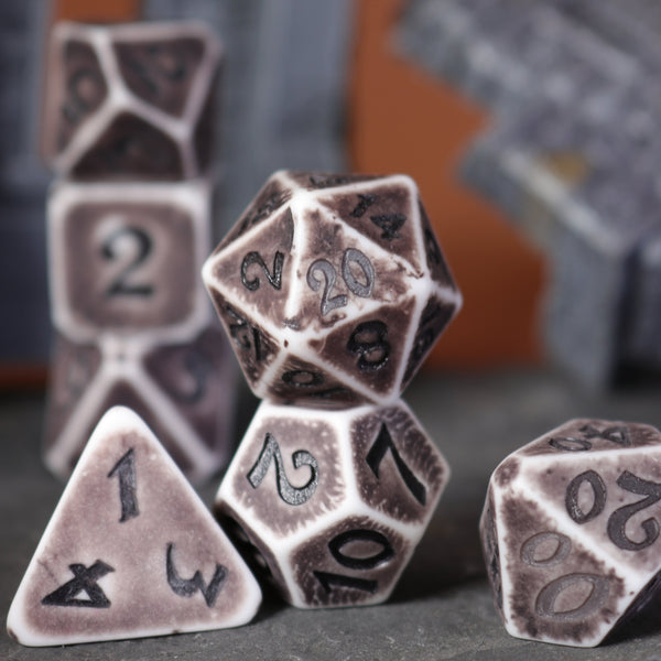 7pc RPG Set - Stone Ruin