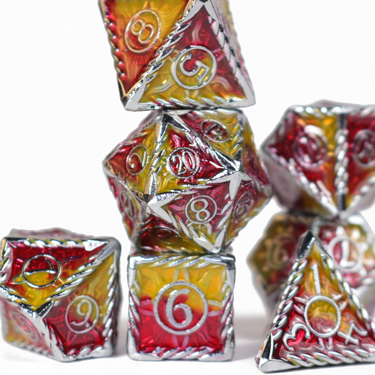 Adventure Begins - Sunwave Silver w/ Red-Orange
