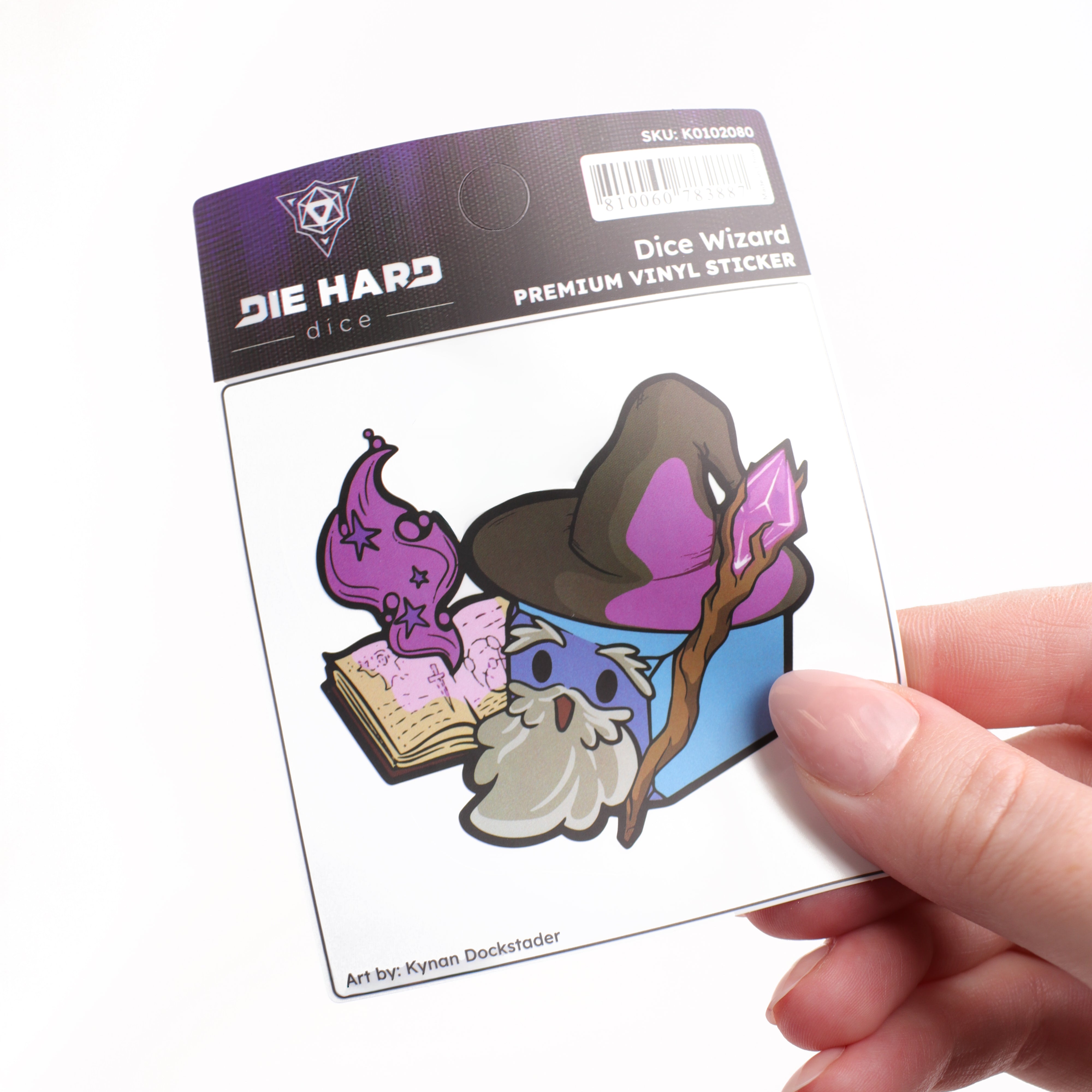 Sticker - Dice Wizard – Die Hard Dice