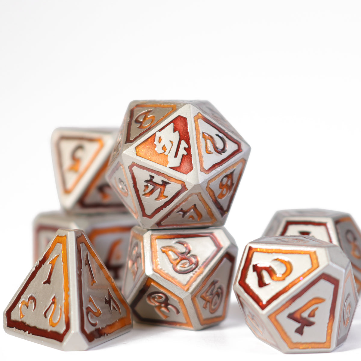 7pc RPG Set - Sylvan Sanctuary - Wolf - Warrior