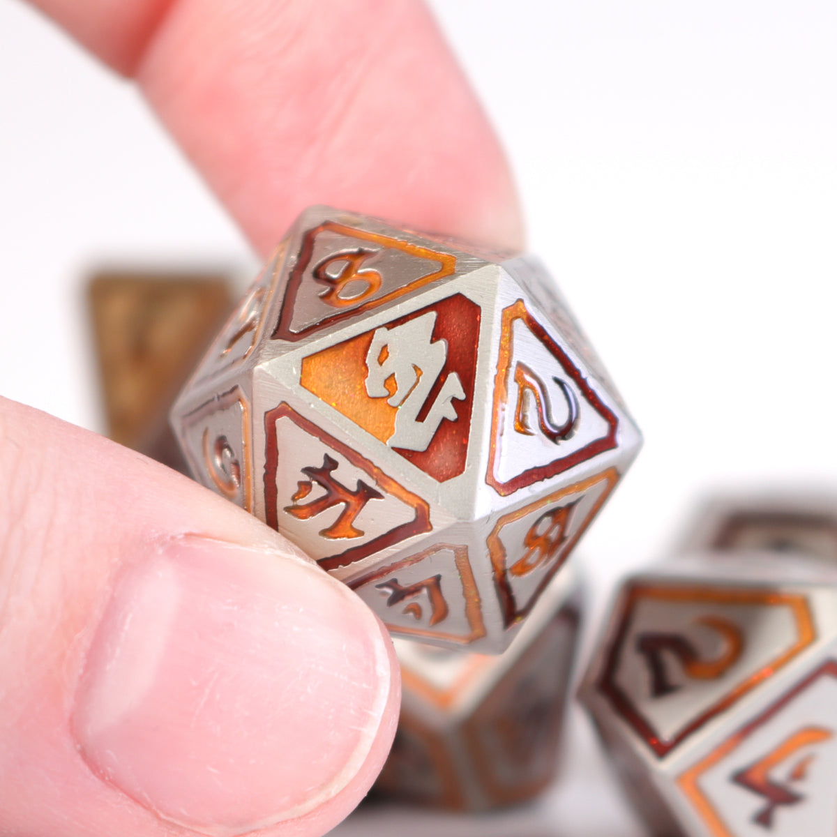 7pc RPG Set - Sylvan Sanctuary - Wolf - Warrior
