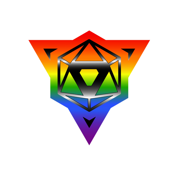 Die Hard Dice Pride Sticker - Ally Version 1