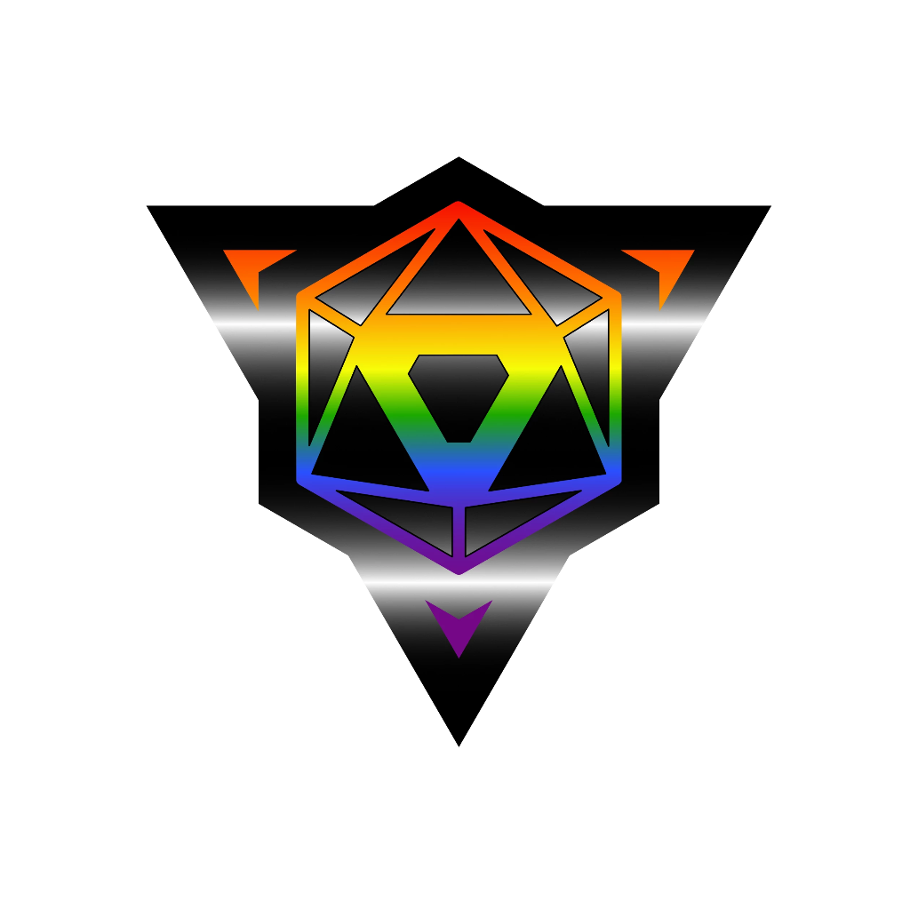 Die Hard Dice Pride Sticker - Ally Version 2