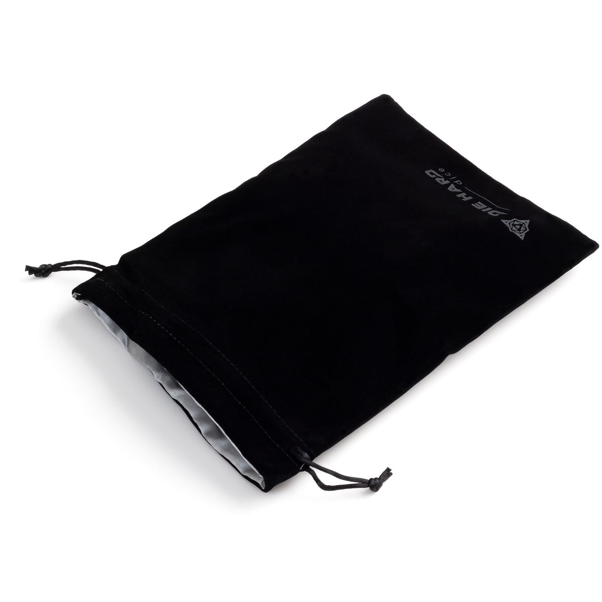 Velvet Dice Bag - Large Black