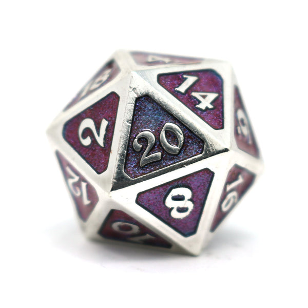Single d20 - Mythica Dreamscape Tundra Melody by Die Hard Dice