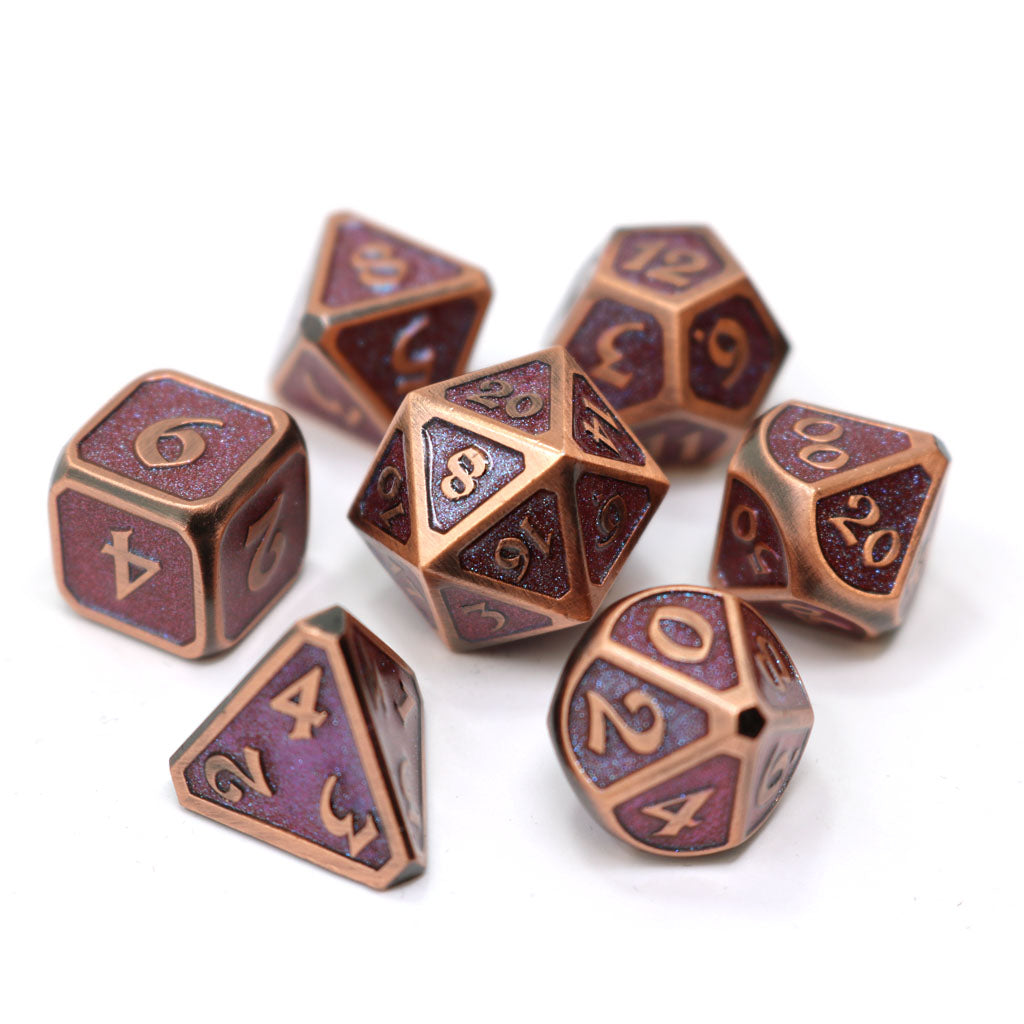 7 Piece RPG Set - Mythica Dreamscape Desert Melody by Die Hard Dice