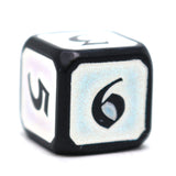Single d6 - Mythica Dreamscape Frostfell by Die Hard Dice