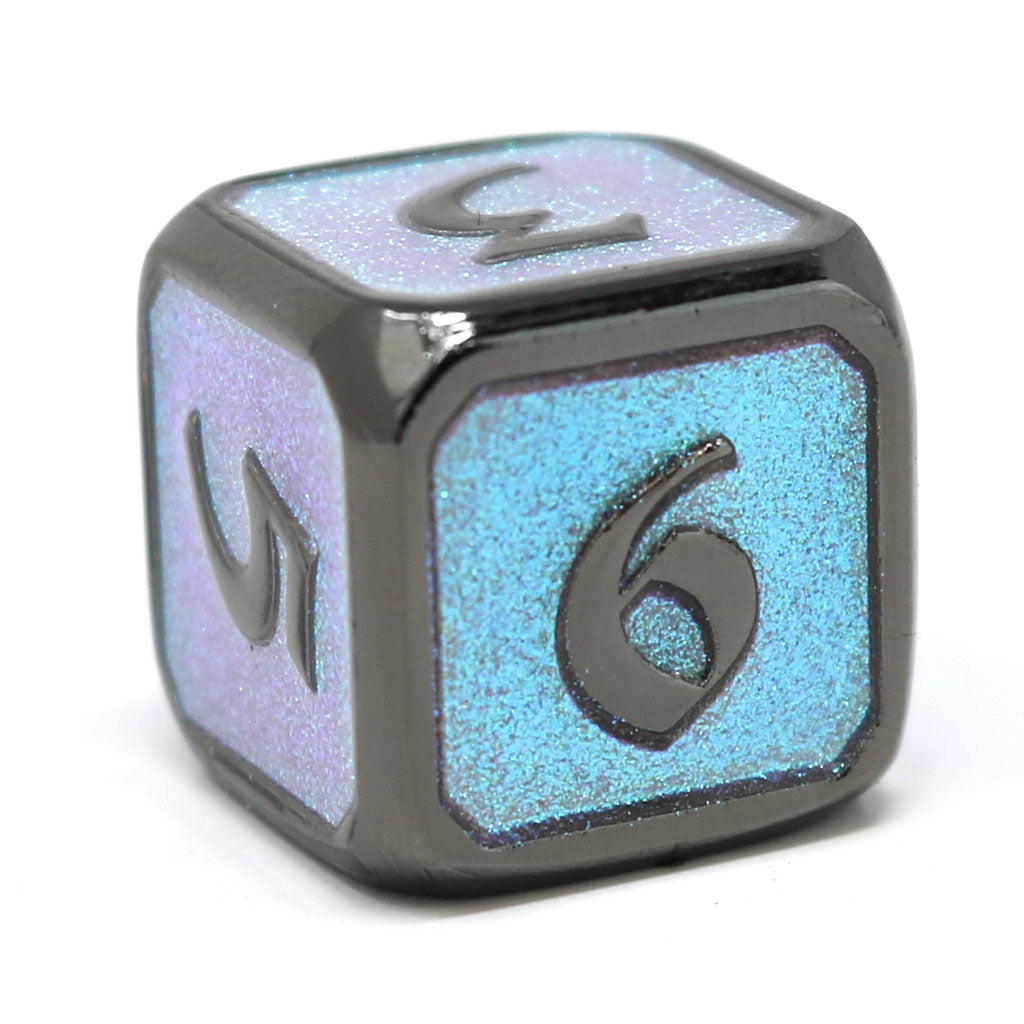 Single d6 - Mythica Dreamscape Winters Embrace by Die Hard Dice