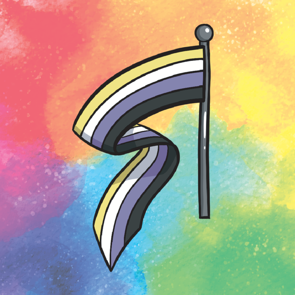 Pride Sticker - Non-Binary Banner
