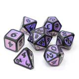 7 Piece RPG Set - Mythica Dreamscape Nightshade by Die Hard Dice