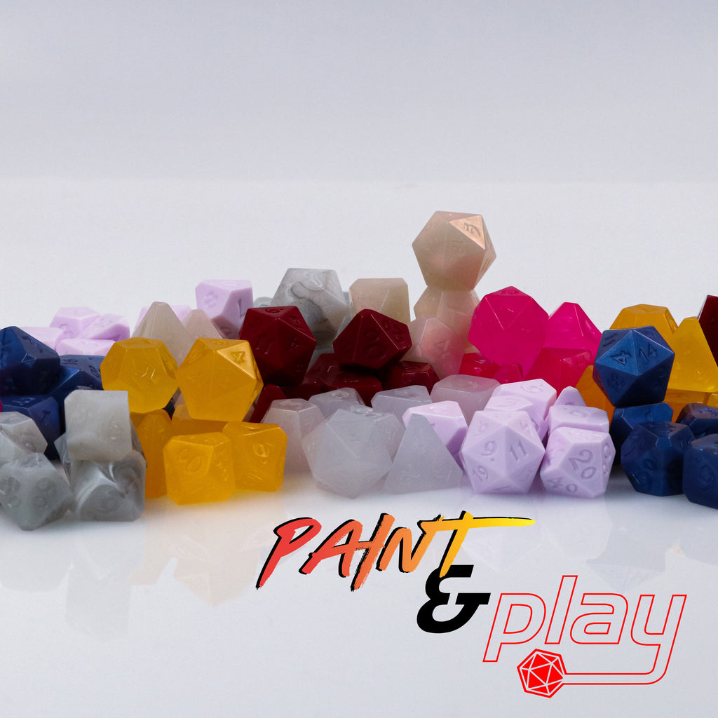 Paint and Play Dice Party Kit