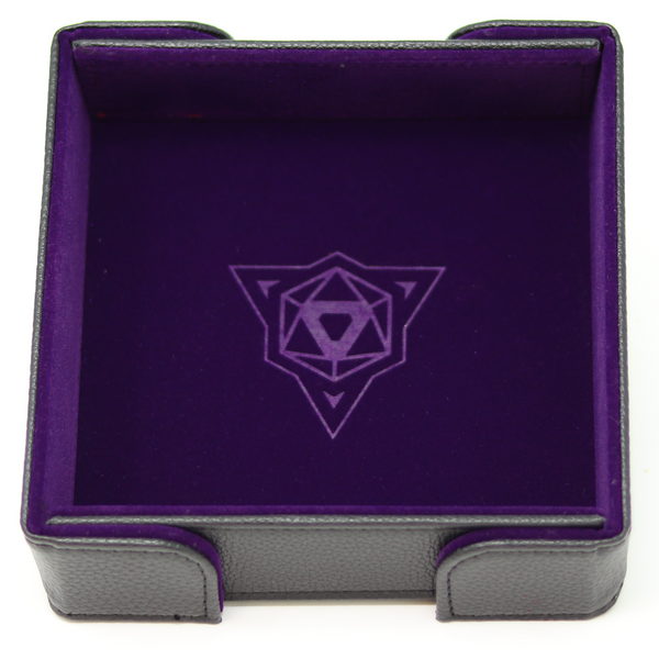 Magnetic Square Tray - Purple Velvet