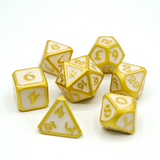 7 Piece RPG Set - Mythica Celestial Relic by Die Hard Dice