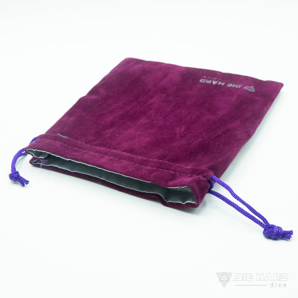 Velvet Dice Bag - Medium Purple