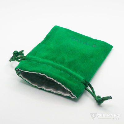 Uncommon Loot! - Velvet Dice Bag - Small Green